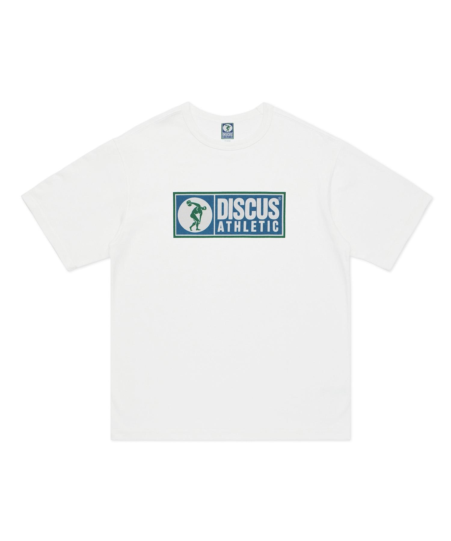 Discuss Athletic Heavyweight Box Logo T-Shirt Off-White Off-White/2Xl
