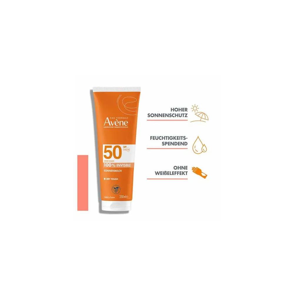 Avene Sun Milk SPF50, 250ml