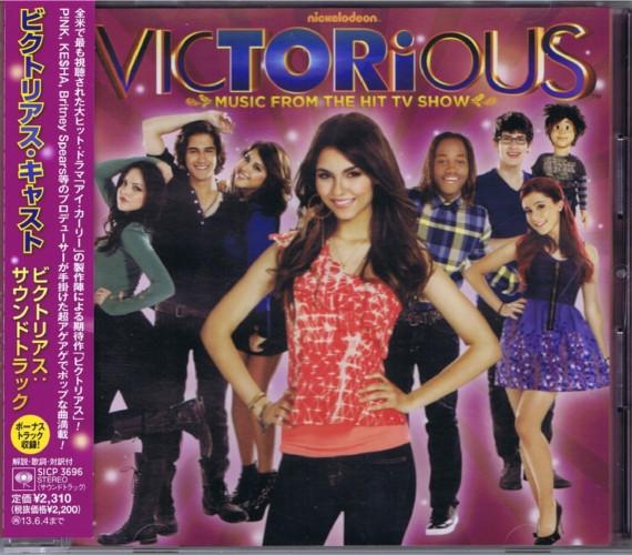 CD VICTORIOUS CAST Музыка из популярного ТВ-шоу Victorious SICP3696 Sony 2012 Япония Поп Б/у
