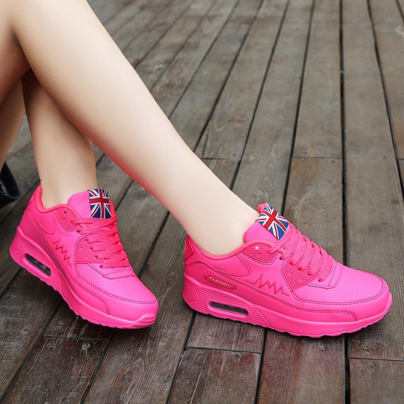 Fashion New Spring Women's Shoes Air Cushion Shoes Sports Casual Shoes Korean Style Student Single Shoes Travel Shoes Flat Shoes Women