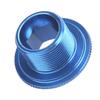 4PCS Blue Bike Crank Arm Bolts M18 Crank Screw Cap Durable Bicycle Crank Fixing Bolts  Bike
