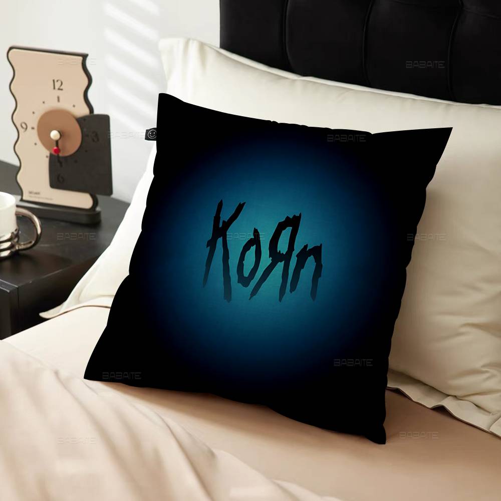Rock K-Korn Pillow Cover For Bedroom Room And Living Room Sofa Decorative Cushion Cover