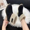 Fashion Winter Women Snow Boots New Keep Warm Fur Booties Retro Luxury Comfort Ankle Boots Women Platform High Heels Cotton Shoes Women