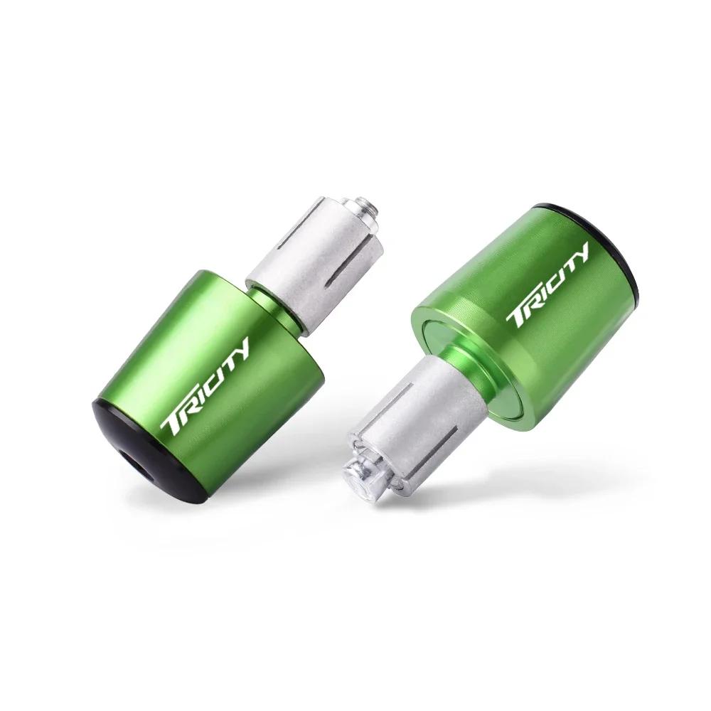 

Для Yamaha Tricity 125 155 300 TRICITY125 TRICITY155 Мотоциклетные аксессуары CNC Алюминиевая заглушка руля крышка ручек зелёный