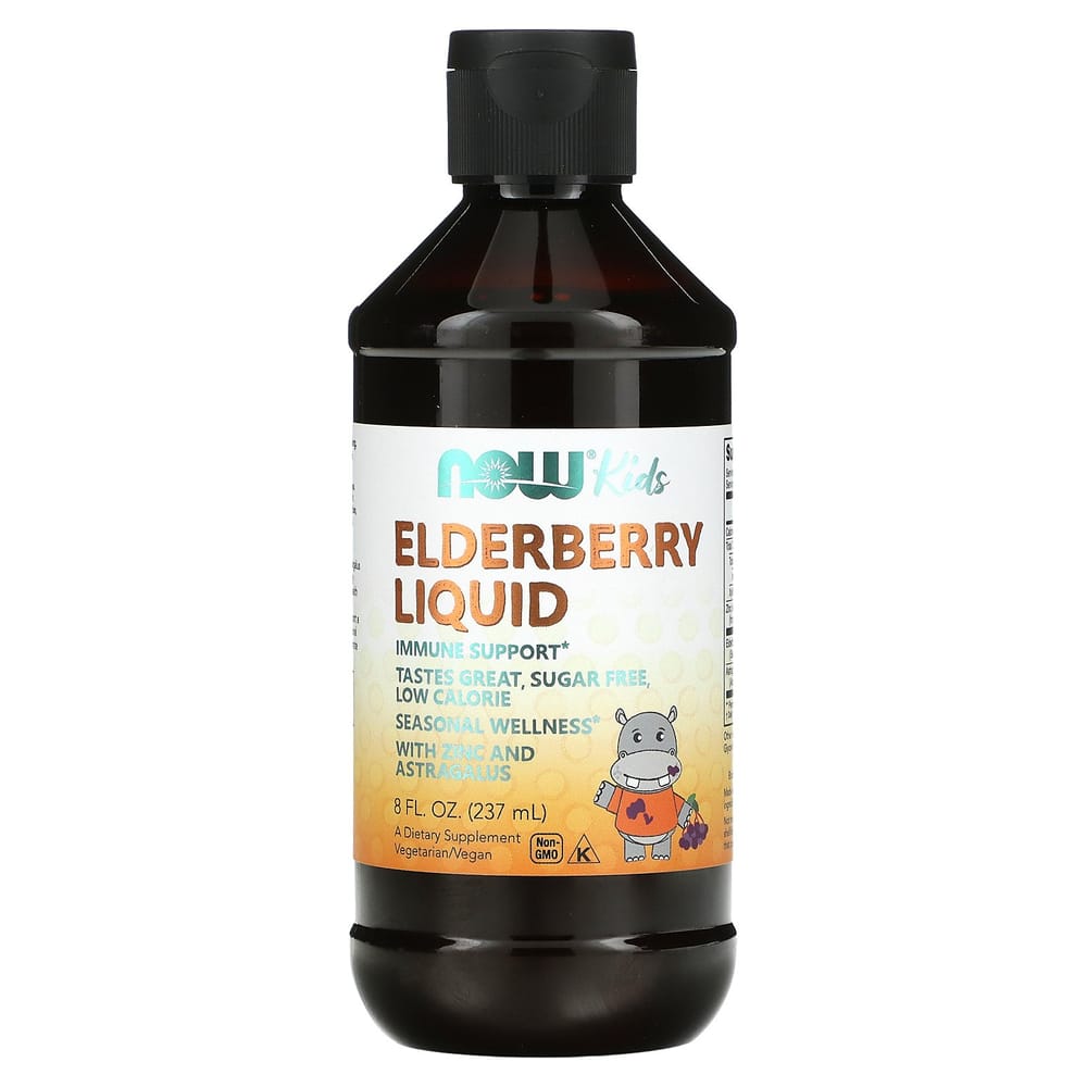 iHerb Now Foods Elderberry Liquid for Children 237ml (8fl oz)