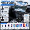 Hands-Free Car Cup Tablet Holder Mount 360 Degree Rotation Universal Phone Mount  Car Cup Holder