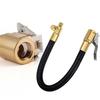 Car Motorcycle Air Pump, 7.9 Inches (20 Cm), Air Compressor Pump Extension Tube, Valve