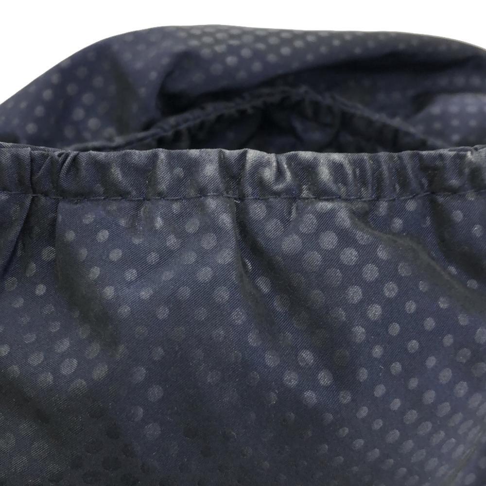 Armani Exchange Dot Pattern Down Coat S Navy Women Used