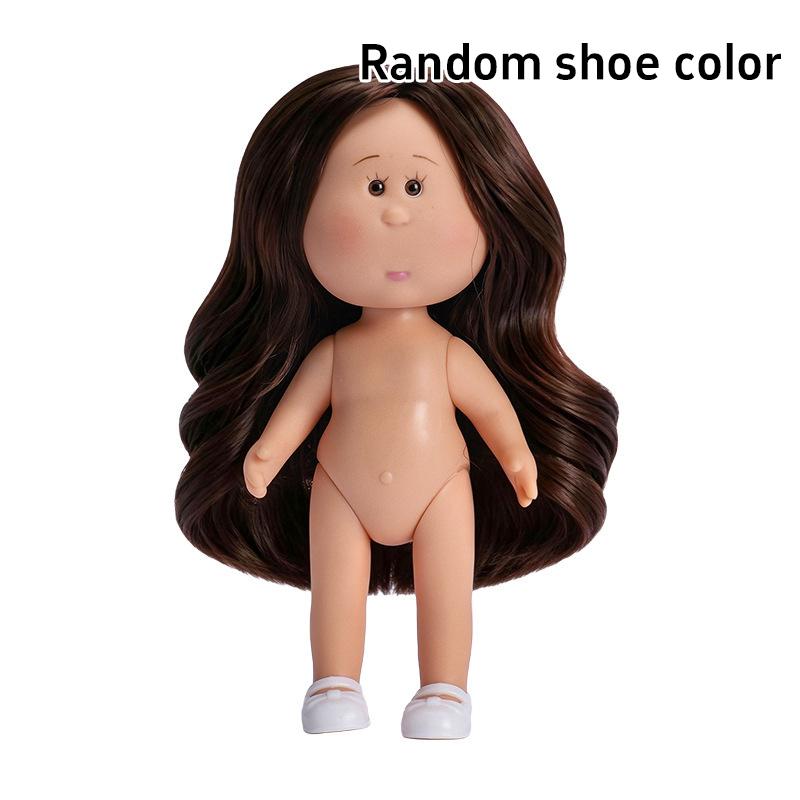 14cm Mini Potato Doll 5 Movable Joints Diy Vinyl Cute Dolls Toys Naked Baby Small Potato Doll Diy Dressing Doll Home Decoration