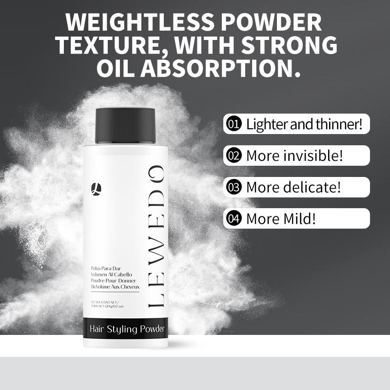 Hair Styling Powder Oil Control Hair Powder Fluffy Hair Powder Increase Hair Volume Instantly Long-Lasting Styling For Men Women