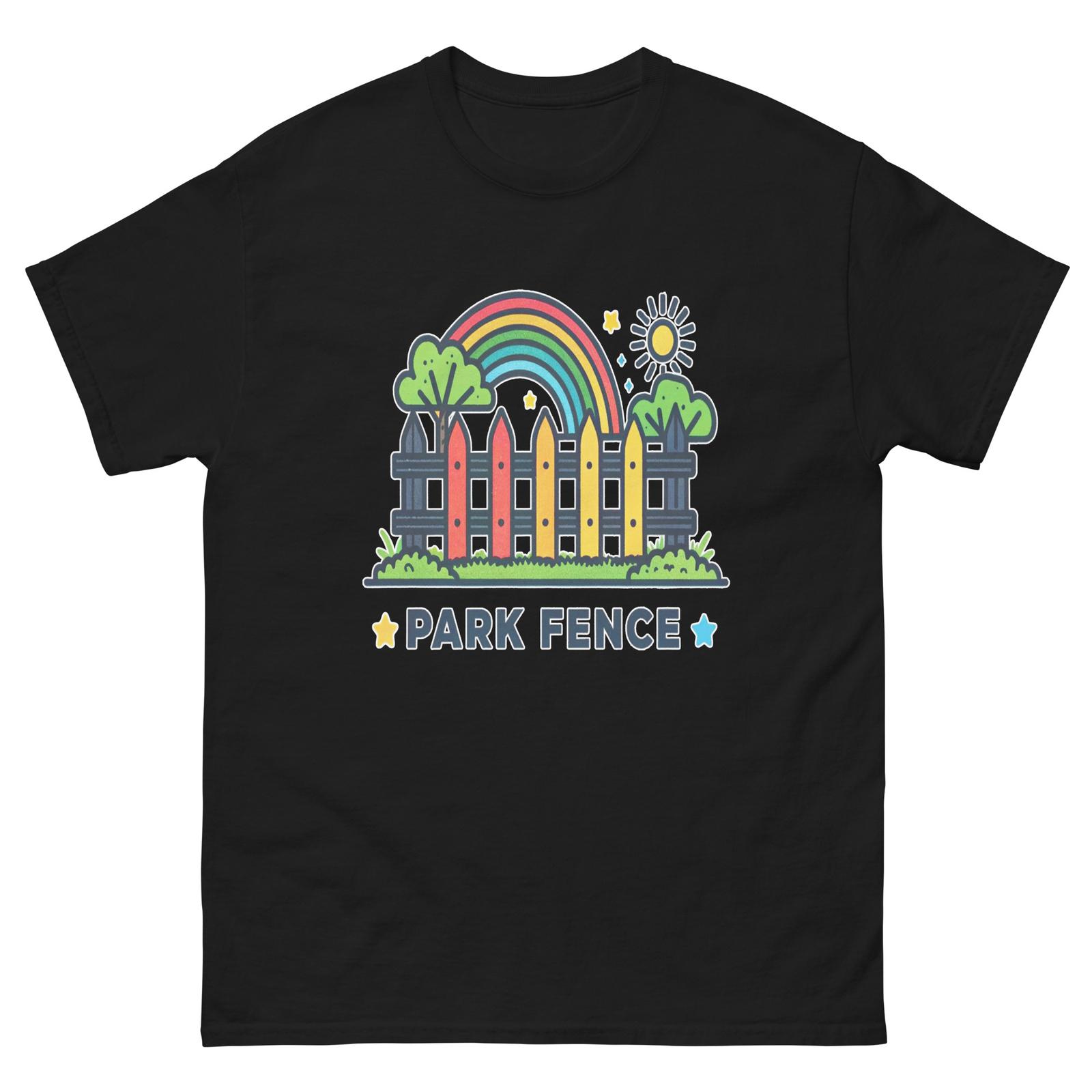 Park Fence Object Place Item Urban T-Shirt S