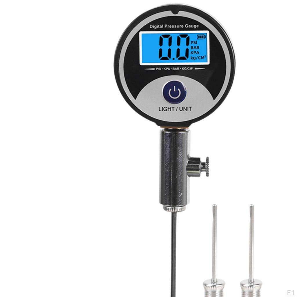 Ball Pressure Gauge Professional Portable Air Meter Checker for Football Basketball
