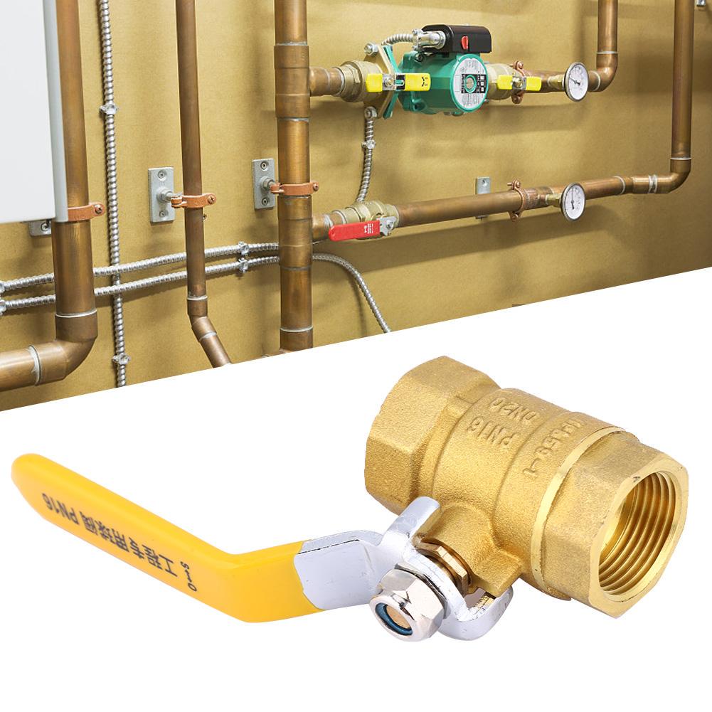 Buy DN20 G3/4in Female Threaded Ball Valve Brass On Off Ball Valve for ...