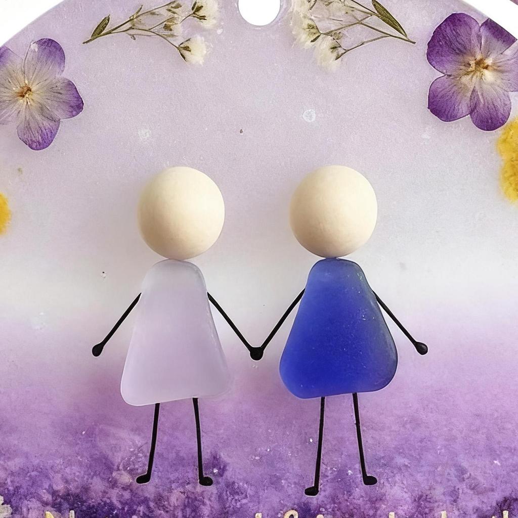 Friends Ornaments For Women Decorative 2D Acrylic Pendant Acrylic Friendship Pendant For Holiday For Indoor Outdoor Yard Family