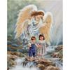 DIY 5D Diamond Painting Angel Guarded Diamond Embroidery Cross Stitch Full Round/Drill Rhinestones Home Decor Manual Gift