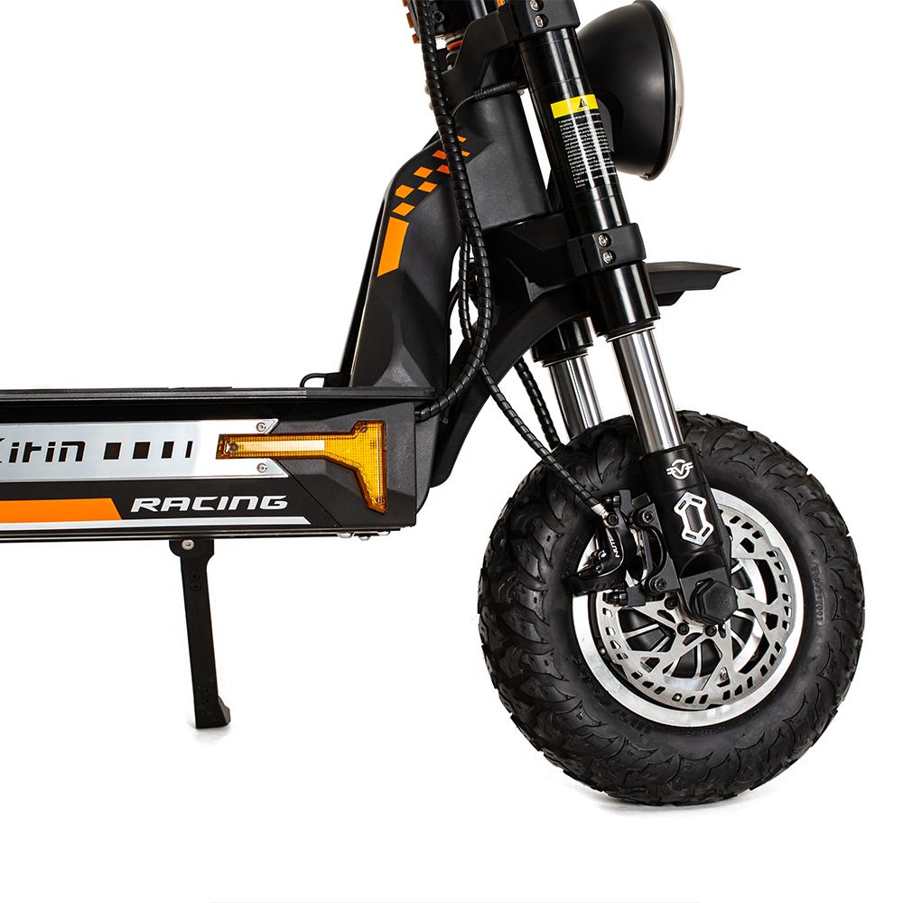 Electric Scooter Kukirin G4 Max 12" 1600Wx2 Motor Fully Suspension Off-Road Electric Scooter 60V 35.2AH LED Display Black