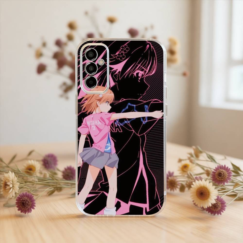 Mikoto Misaka Phone Case For SamsungA10,12,20,21S,30,31,40,50,51,52,70,71 Transparent Cover