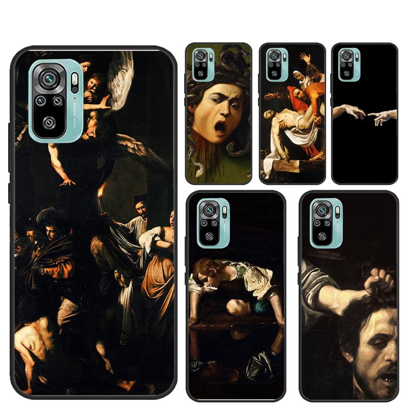 Caravaggio Paintings Funda For Xiaomi Redmi Note 13 14 Pro 12 11 9 10 9S 10S 11S 12S Redmi 14C 10C 12C 13C Case