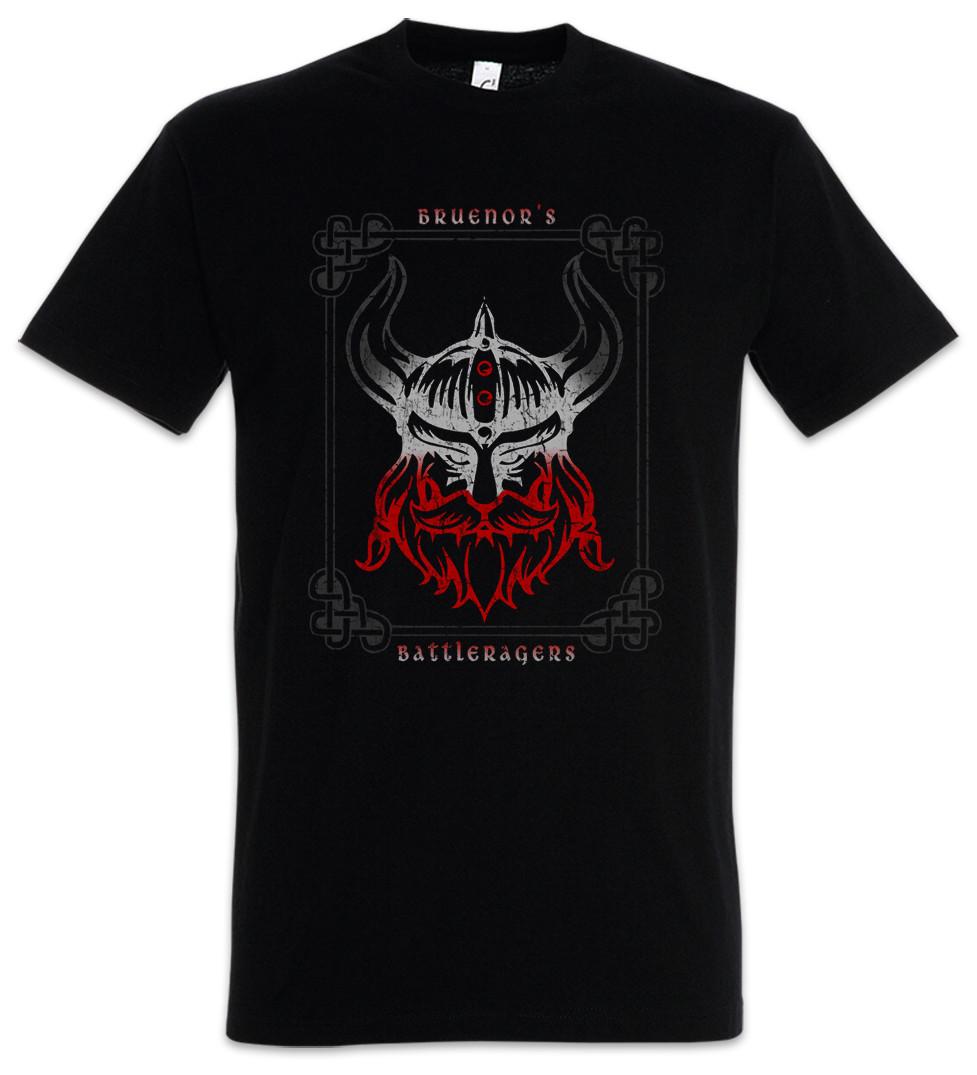 Bruenor Battleragers T-Shirt The Legend Drow Drizzt Dark Elf Trilogy Do Urden XXXXL