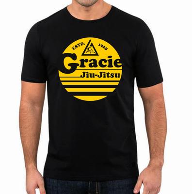 Gracie Brazilian Jiu Jitsu MMA Fighter T Shirt Tee BJJ