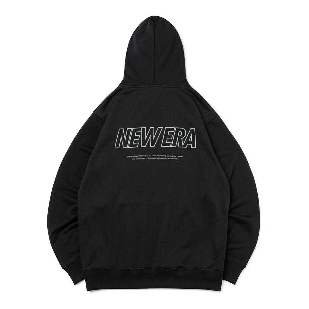 New Era Dry Sweat Pullover Hoodie 14122007 (Black/M/Men's, Women's)