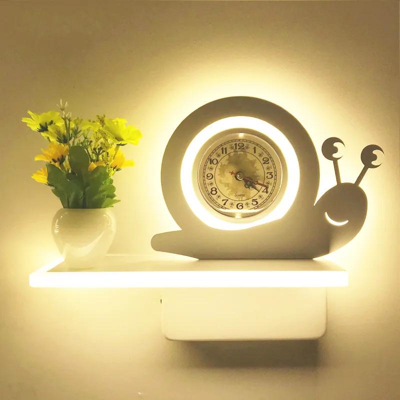 Modern Simple Warm Bedroom Bedside LED Lamp Creative Living Room Corridor Decorative Children's Led Wall Light  ZM1024