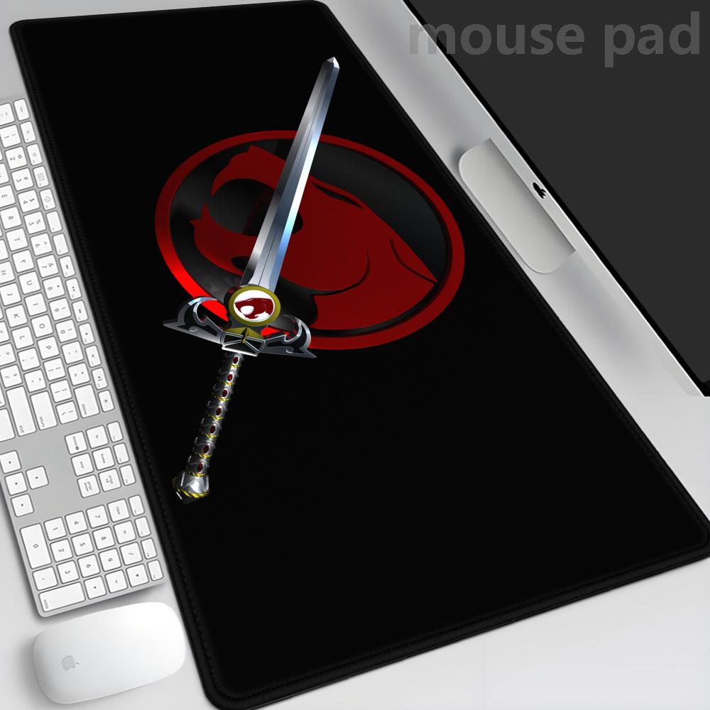 ThunderCats Cartoon Large Mouse Pad PC Gaming Accessories Landscape Rubber Computer Desk Mat Extended Pad