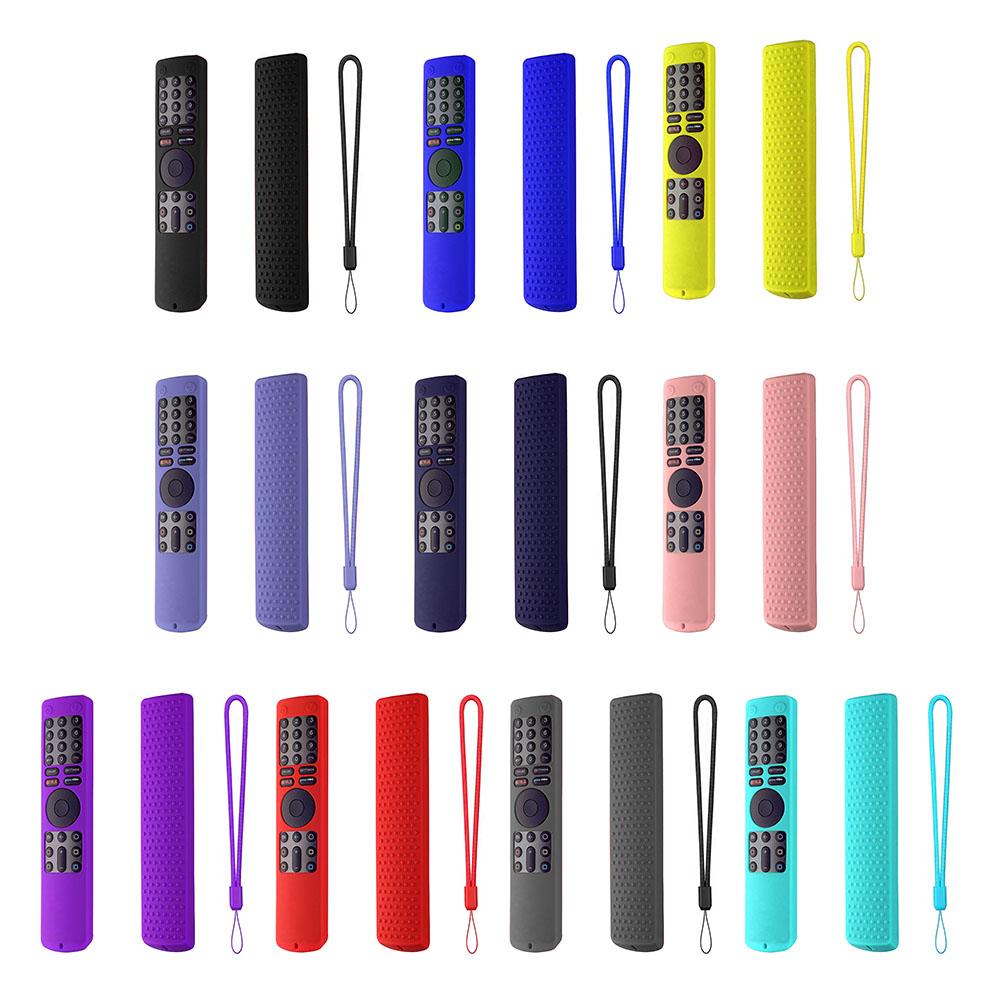 

TV Remote Controller Cover with Anti-Lost Lanyard Remote Control Protector Shockproof Case for Xiaomi 4S XMRM-010 X10 X6 MI 4S червоний