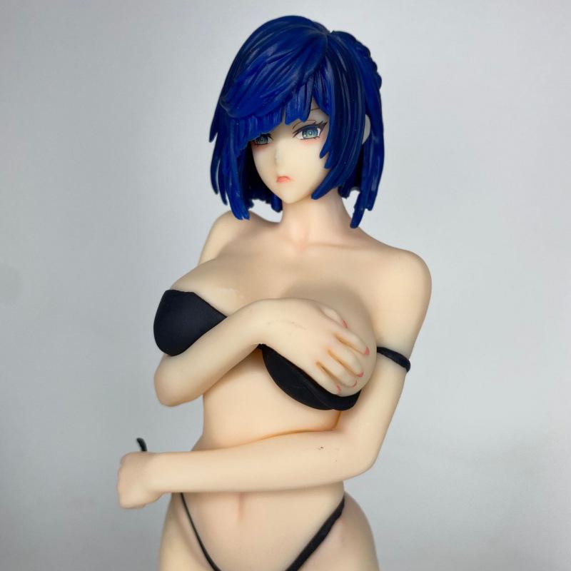 Swimsuit beautiful girl series, Ye Lan figure yelan two-dimensional animation game statue model doll to give gifts