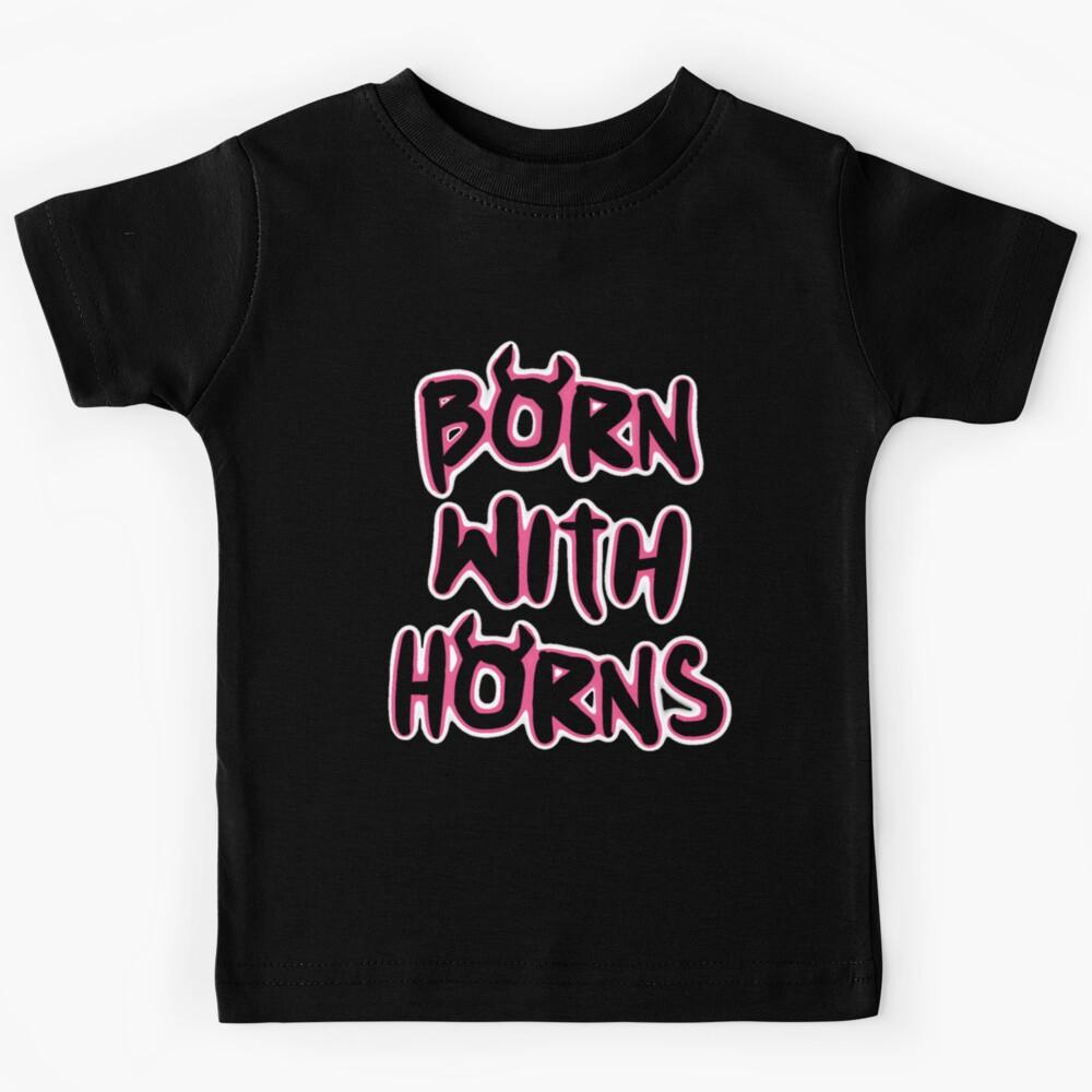 Born with Horns Classic Kids T-Shirt 120