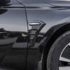 Dla Mercedes Benz SLK Samochód Czarny Węglowy Błotnik Samochodowy Boczne Otwory Wentylacyjne Wlot Powietrza Otwór Siatka Naklejka Pokrywa BL1