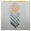 Fashionable Jacquard Stripe Shirt Fabric: Polyester-Cotton Blend for Men, Women, and Children's Dresses