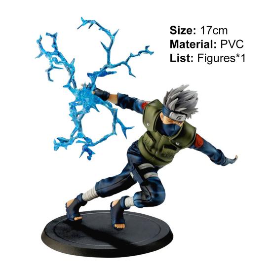 Hatake Kakashi Anime Model Rust-proof Excellent Craftmanship Micro Decor Anime Hatake Kakashi Doll Decoration for Anime Lover