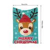 Tuniu Cute Christmas Deer Fleece Blanket for Sofa Bed Room Warm Throw Blanket Gift Idea