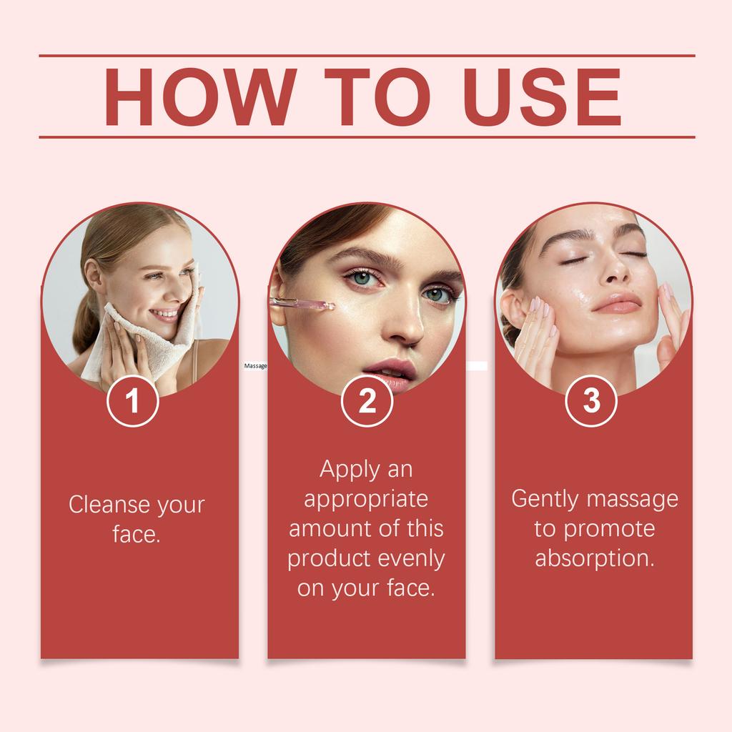 Hyaluronic Acid Firming Serum Moisturizing Fade Fine Lines Wrinkle Smoothing Even Skin Tone Brightening Facial Care Essence