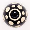 Hasami Chojuro Rice White Polka Made In 477260 Ware, Kiln, Bowl/tea Bowl, 11cm, Dots, Black, Japan,