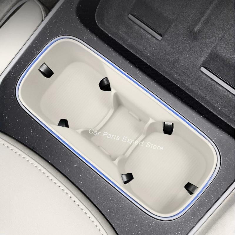 For NIO ET5 ET5T 2025 Center Console Silicone Cup Holder Anti-slip Protector Mat Electric Vehicle Interior Modified Accessories