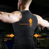Herren-Taillentrainer, Schweißweste, heißer Neopren-Saunaanzug zur Gewichtsreduktion, Body Shaper, Schlankheitsunterwäsche, Kompressionsshirt, Workout-Tanktops, Shapewear