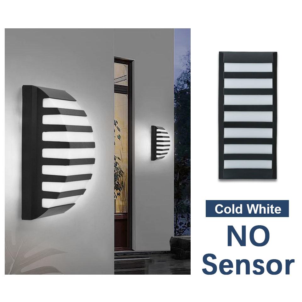 Wall Lamp Motion/NO Sensor Outdoor LED Wall Light Waterproof AC85-265V ABS 16/30W LED Lamps For Railing Fence Yard Patio Pathway
