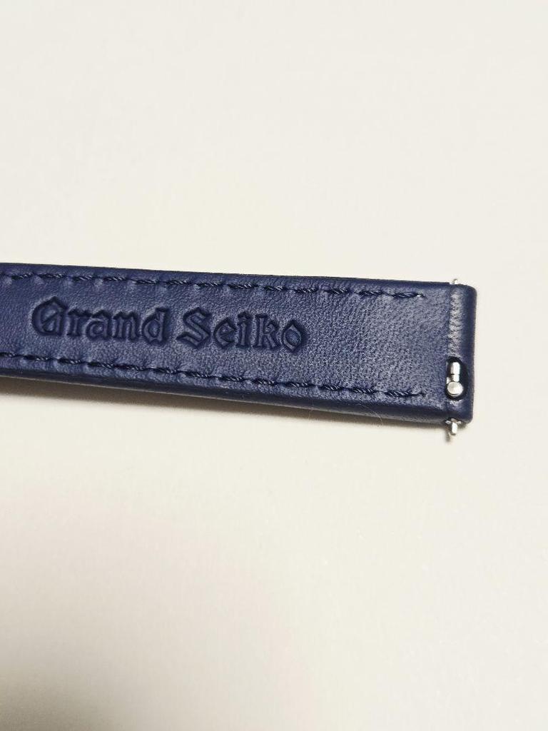 [USED] Not for sale Grand Seiko ladies' size leather band (13mm lug width)