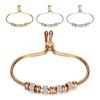 6MM Full Diamond Adjustable Titanium Steel Bracelet - Trendy and Versatile Unisex Fashion