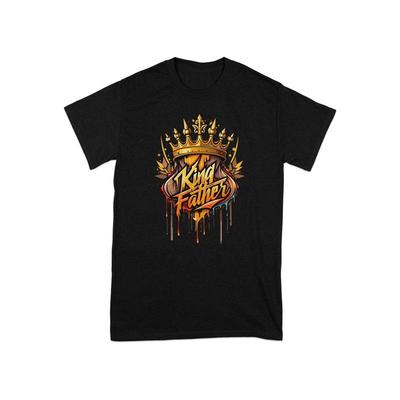King Father Crown T Shirt Royal Gift FatherS Day Dad Cool