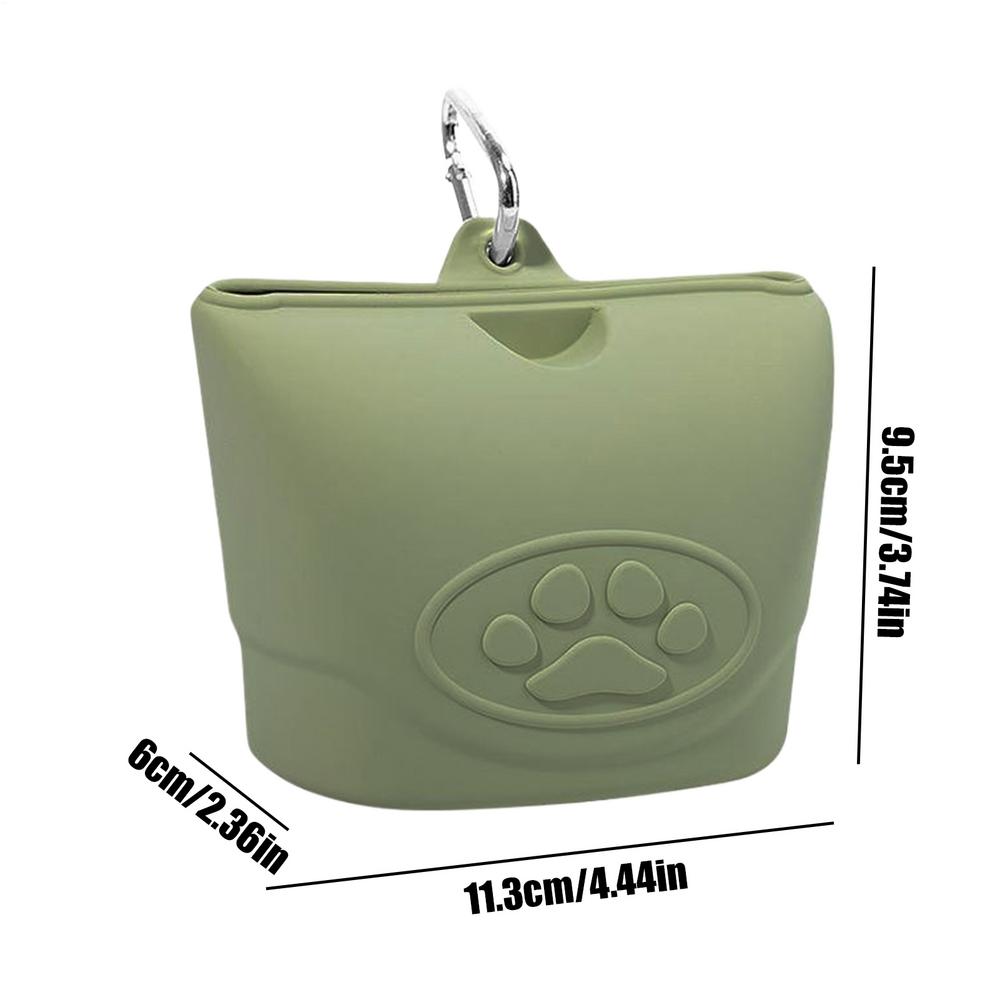 Hundeleckerli-Tasche Hundeleinen-Snack-Organizer-Beutel Auslaufsicherer Lebensmittelbehälter Tragbare Wasserdichte Bauchtasche Für Outdoor-Abenteuer