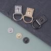 2 Stück Metall D-Ring Tasche Seitenverbinder Schnallen mit Schrauben Handtasche Lederband Griff Kette Haken Verschluss Diy Bastelzubehör