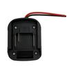 ABS Li-ion Battery Holder Portable Durable Battery Connector with Cable Practical Adapter Converter Base for Makita