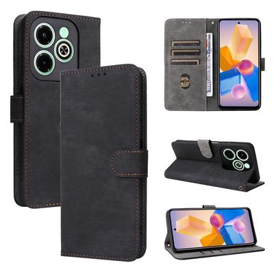 Flip Cover for Infinix Hot 40i / Hot 40 Pro PU Leather Phone Case Full-Body Protection Shockproof with [RFID Blocking]