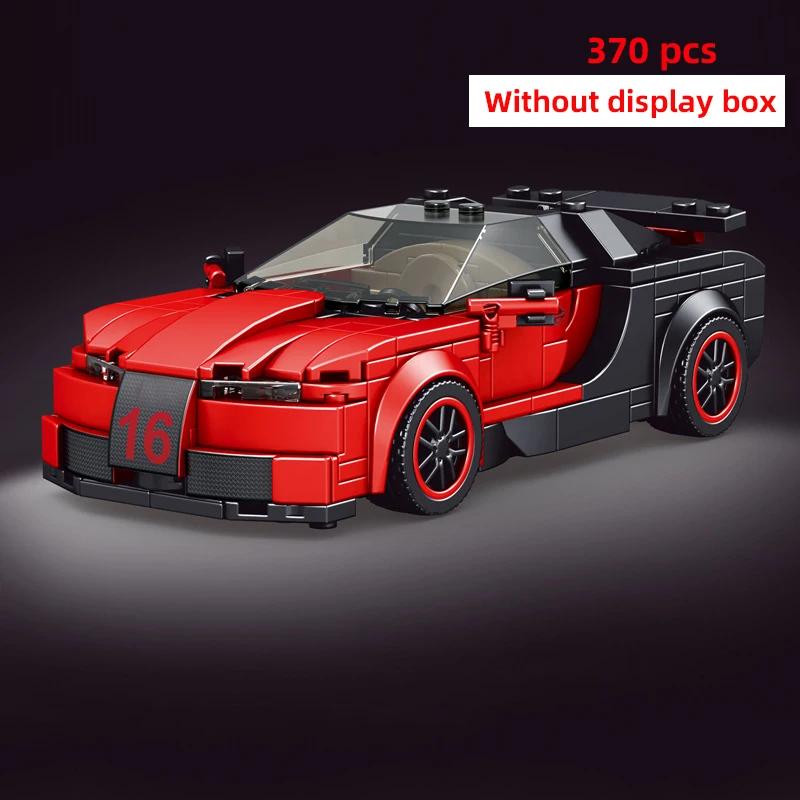 

City Vehicle Technical Racing Car Speed ​​Champion Будівельні блоки Racer Figures Sports Car Moc Model Educational Brick Toys