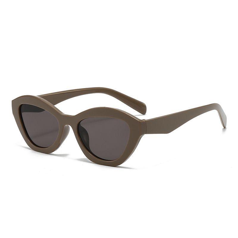 Cat'S Eye Sunglasses Retro Fashion Trend Y2K Men And Women Uv Protection