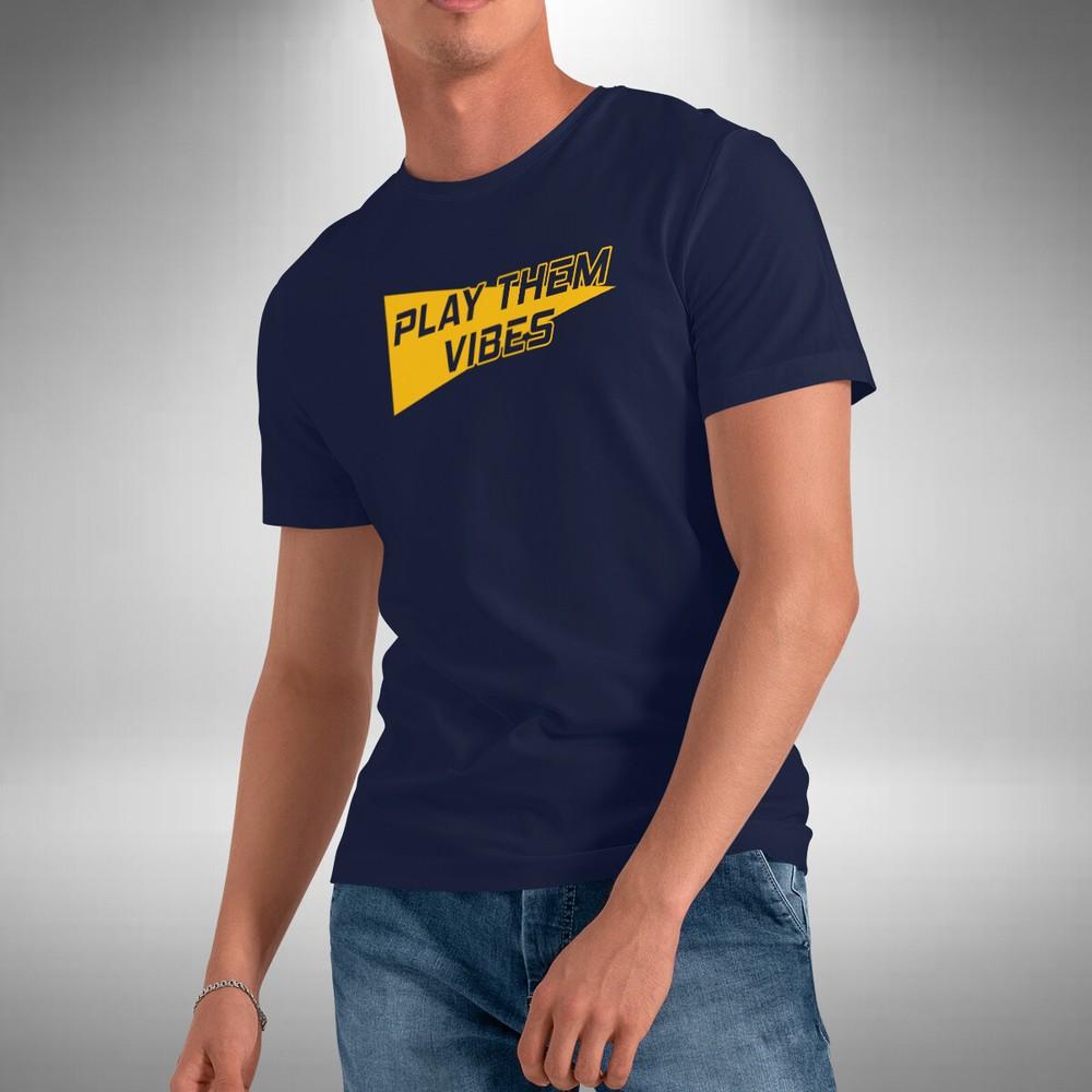 

Play Them Vibes T-Shirt Funny Clubbing Rave Festival DJ Producer Small to 5XL 2XL