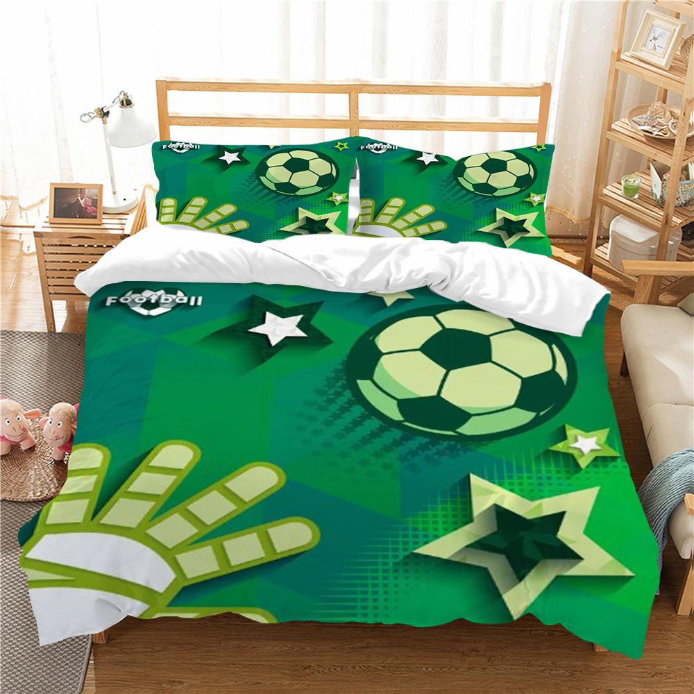 Set de lenjerie de pat cu imprimeu creativ Copii Adolescenți Seturi de lenjerie de pat dublu King Size Textile de casă de lux